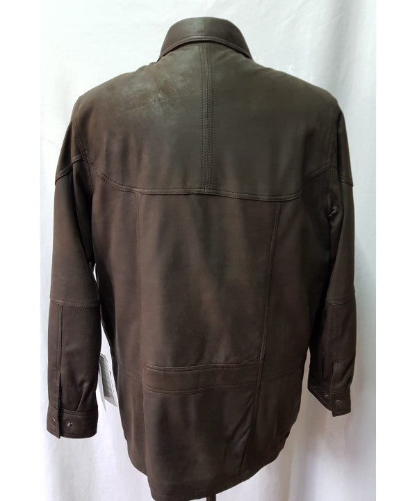 Car Coat 1439 Brown Buff