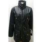 Soft Black Knee Length Jacket 121