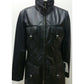 Soft Black Knee Length Jacket 121