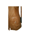 Soft Tan Knee Length Jacket121