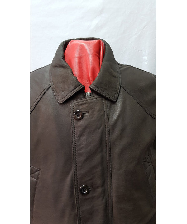 Car Coat 1439 Brown Buff