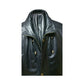 MEN PARKA LEATHER COAT