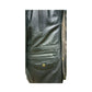 MEN PARKA LEATHER COAT