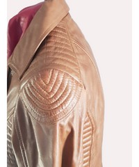 Ladies Biker Tan Colour