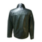 HARRINGTON SHEEP SOFT NAPPA BLACK LEATHER JACKET