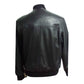 Mens Classic Leather Bomber Jacket