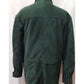 3/4 Car Coat Green Nubuck G300