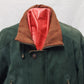 3/4 Car Coat Green Nubuck G300